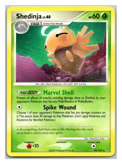 Shedinja 44/147 Supreme Victors (Rare) (LP Condition)