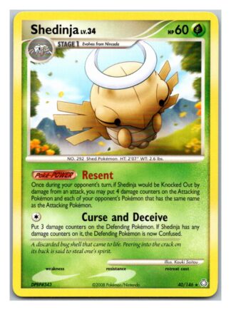 Shedinja 40/146 Legends Awakened (Rare) (LP Condition)