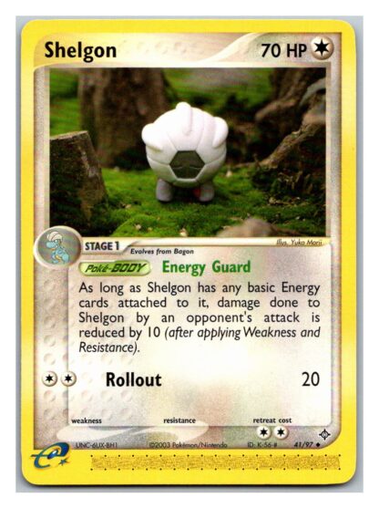 Shelgon 41/97 Ex Dragon (Uncommon) (P Condition)