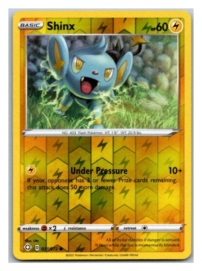 Shinx 31/72 Shining Fates (Reverse Holo) (NM-Exc Condition)