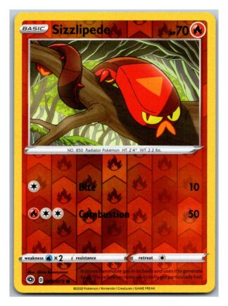 Sizzlipede 9/73 Champion's Path (Reverse Holo) (Exc Condition)
