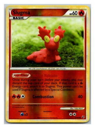Slugma 67/90 Undaunted (Reverse Holo) (LP Condition)