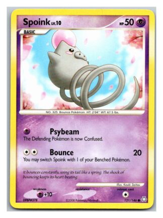 Spoink 121/146 Legends Awakened (Common) (P Condition)