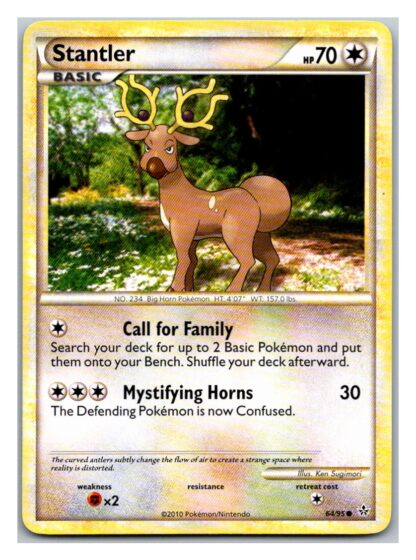 Stantler 64/95 Unleashed (Common) (LP Condition)