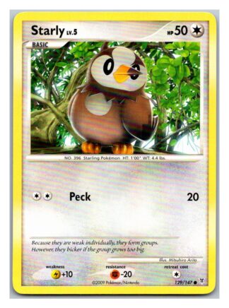 Starly 129/147 Supreme Victors (Common) (LP Condition)