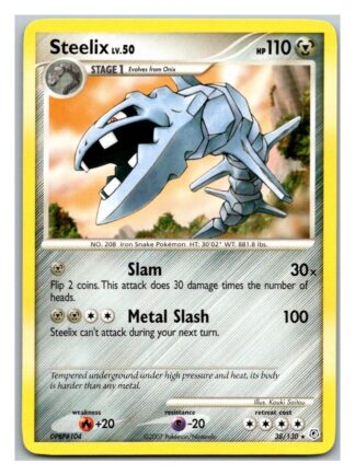 Steelix 38/130 Diamond & Pearl (Rare) (LP Condition)