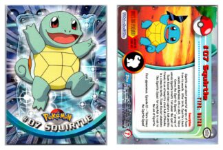 Squirtle #7  TOPPS Blue Logo (Lightly Played)