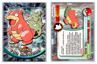 Slowbro #80  TOPPS Blue Logo (Played Condition)