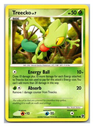 Treecko 90/106 Great Encounters (Common) (LP Condition)