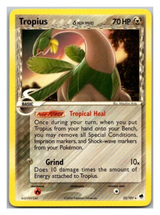 Tropius 23/101 Dragon Frontiers (Rare) (P Condition)