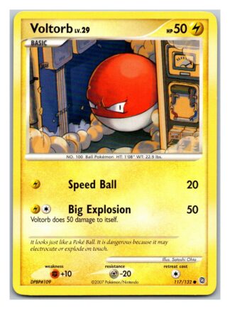 Voltorb 117/132 Secret Wonders (Common) (P Condition)