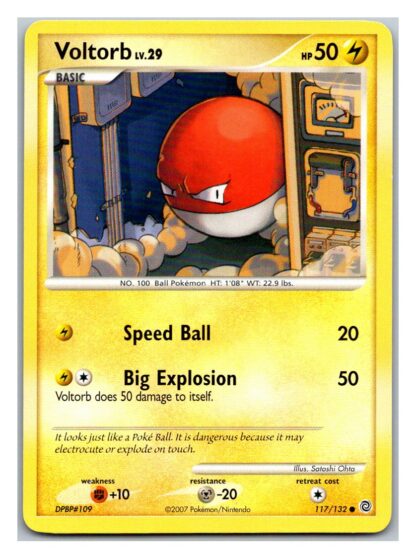 Voltorb 117/132 Secret Wonders (Common) (P Condition)