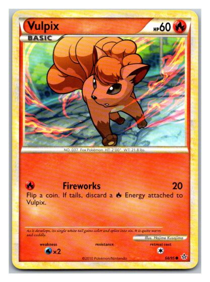 Vulpix 68/95 Unleashed (Common) (LP Condition)