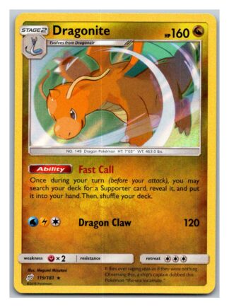 Dragonite 119/181 Team Up (Holo) (Exc Condition)