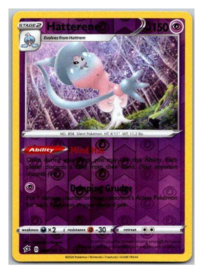 Hatterene 085/192 Rebel Clash (Reverse Holo) (Exc Condition)
