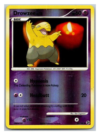 Drowzee 65/106 Great Encounters (Reverse Holo) (LP Condition)