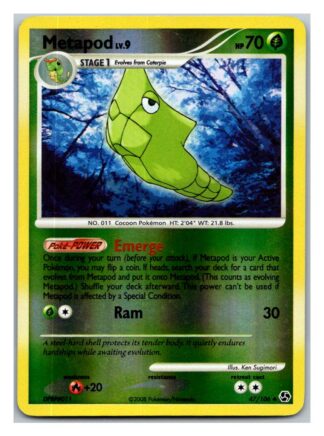 Metapod 47/106 Great Encounters (Reverse Holo) (LP Condition)