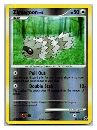 Zigzagoon 96/106 Great Encounters (Reverse Holo) (Exc Condition)