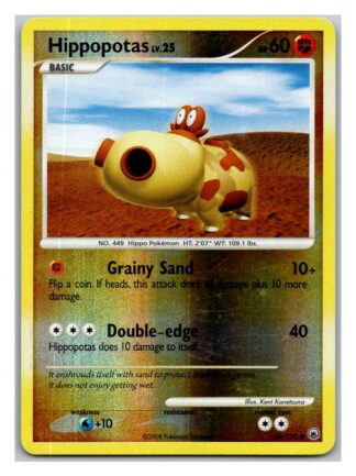 Hippopotas 66/100 Majestic Dawn (Reverse Holo) (LP Condition)