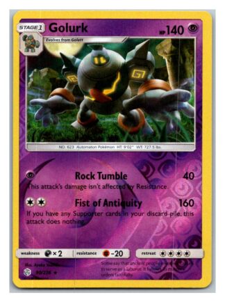 Golurk 90/236 Cosmic Eclipse (Reverse Holo) (Exc Condition)
