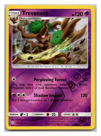 Trevenant 94/236 Cosmic Eclipse (Reverse Holo) (Exc Condition)
