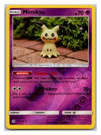 Mimikyu 97/236 Cosmic Eclipse (Reverse Holo) (Exc Condition)