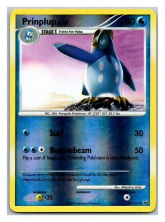Prinplup 59/127 Platinum (Reverse Holo) (Exc Condition)