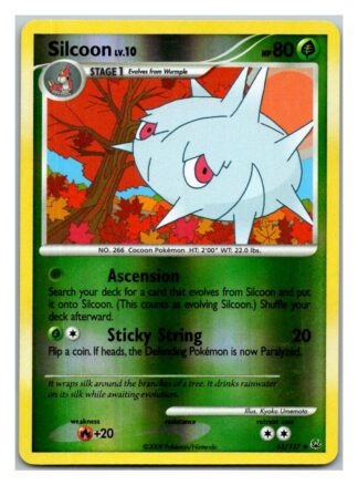 Silcoon 63/127 Platinum (Reverse Holo) (Exc Condition)