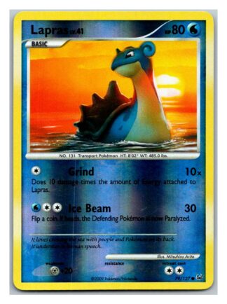 Lapras 79/127 Platinum (Reverse Holo) (LP Condition)