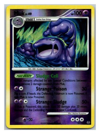 Muk 57/127 Platinum (Reverse Holo) (LP Condition)