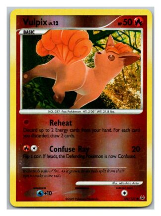 Vulpix 102/127 Platinum (Reverse Holo) (LP Condition)