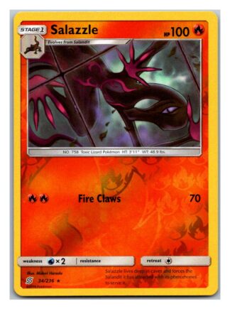 Salazzle 34/236 Unified Minds (Reverse Holo) (Exc Condition)