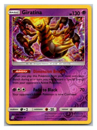 Giratina 86/236 Unified Minds (Reverse Holo) (Exc Condition)