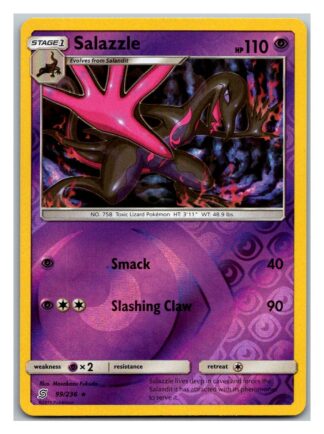 Salazzle 99/236 Unified Minds (Reverse Holo) (Exc Condition)