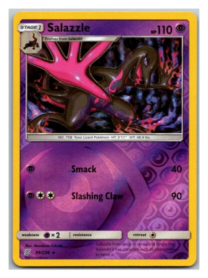 Salazzle 99/236 Unified Minds (Reverse Holo) (Exc Condition)