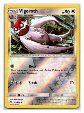 Vigoroth 169/236 Unified Minds (Reverse Holo) (Exc Condition)