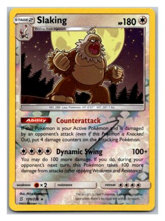 Slaking 170/236 Unified Minds (Reverse Holo) (Exc Condition)