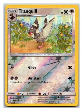 Tranquill 175/236 Unified Minds (Reverse Holo) (Exc Condition)
