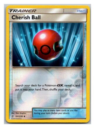 Cherish Ball 191/236 Unified Minds (Reverse Holo) (Exc Condition)