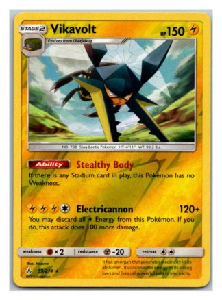 Vikavolt 59/214 Unbroken Bonds (Reverse Holo) (Exc Condition)