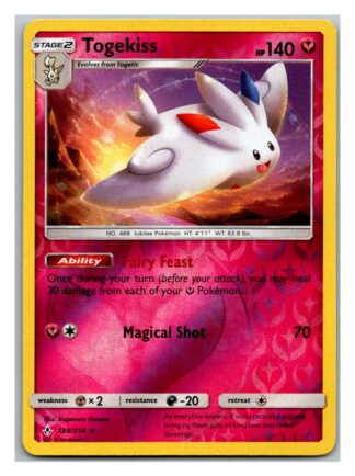 Togekiss 138/214 Unbroken Bonds (Reverse Holo) (Exc Condition)