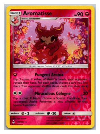 Aromatisse 142/214 Unbroken Bonds (Reverse Holo) (Exc Condition)