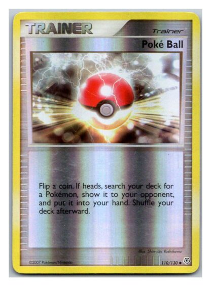 Poke Ball 110/130 Diamond & Pearl (Reverse Holo) (LP Condition)