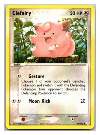 Clefairy 59/112 Fire Red Leaf Green (Common) (LP Condition)