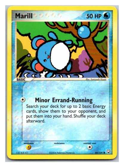 Marill 68/109 Team Rocket Returns (Common) (LP Condition)