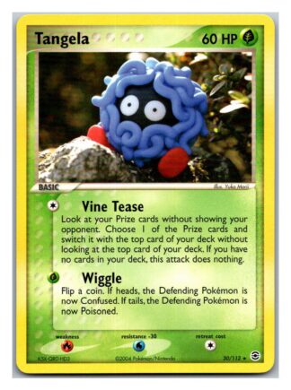 Tangela 30/112 Fire Red Leaf Green (Rare) (Exc Condition)