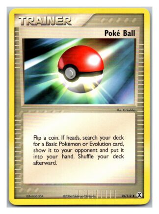 Poke Ball 95/112 Fire Red Leaf Green (Uncommon) (Exc Condition)