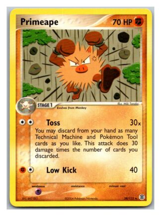 Primeape 28/112 Fire Red Leaf Green (Rare) (LP Condition)