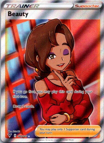 Beauty 181/185 Vivid Voltage (Ultra Rare) (NM-Exc Condition)