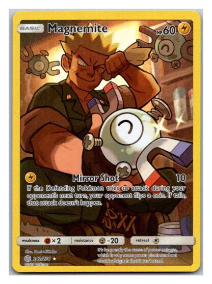 Magnemite 242/236 Cosmic Eclipse (Ultra Rare) (Exc Condition)